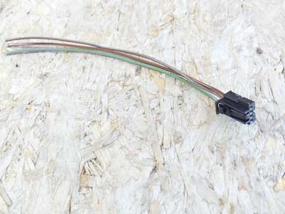 Mercedes Black 4 Pole 3 Wire Connector 3 0375456528